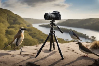bird and camera